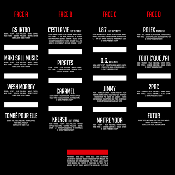 Booba - Futur - Double Vinyle