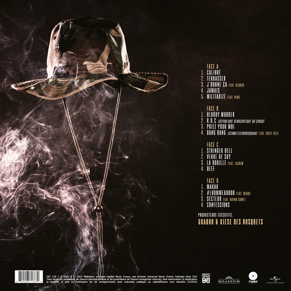 Gradur - L'homme Au Bob - Double Vinyle