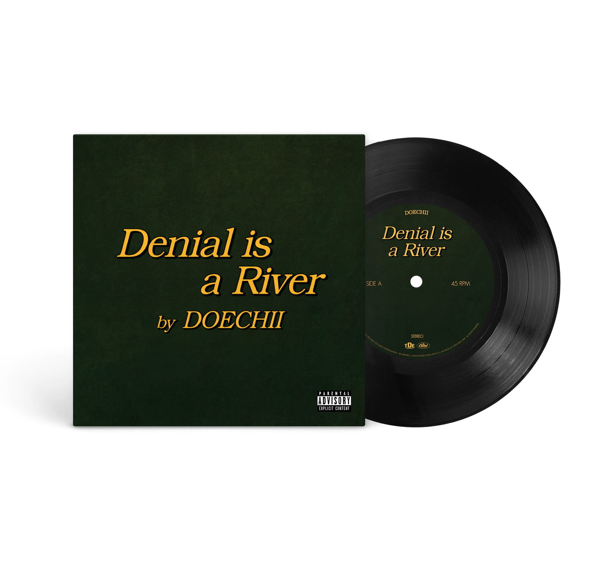 DOECHII - DENIAL IS A RIVER - 7" EDITION LIMITEE
