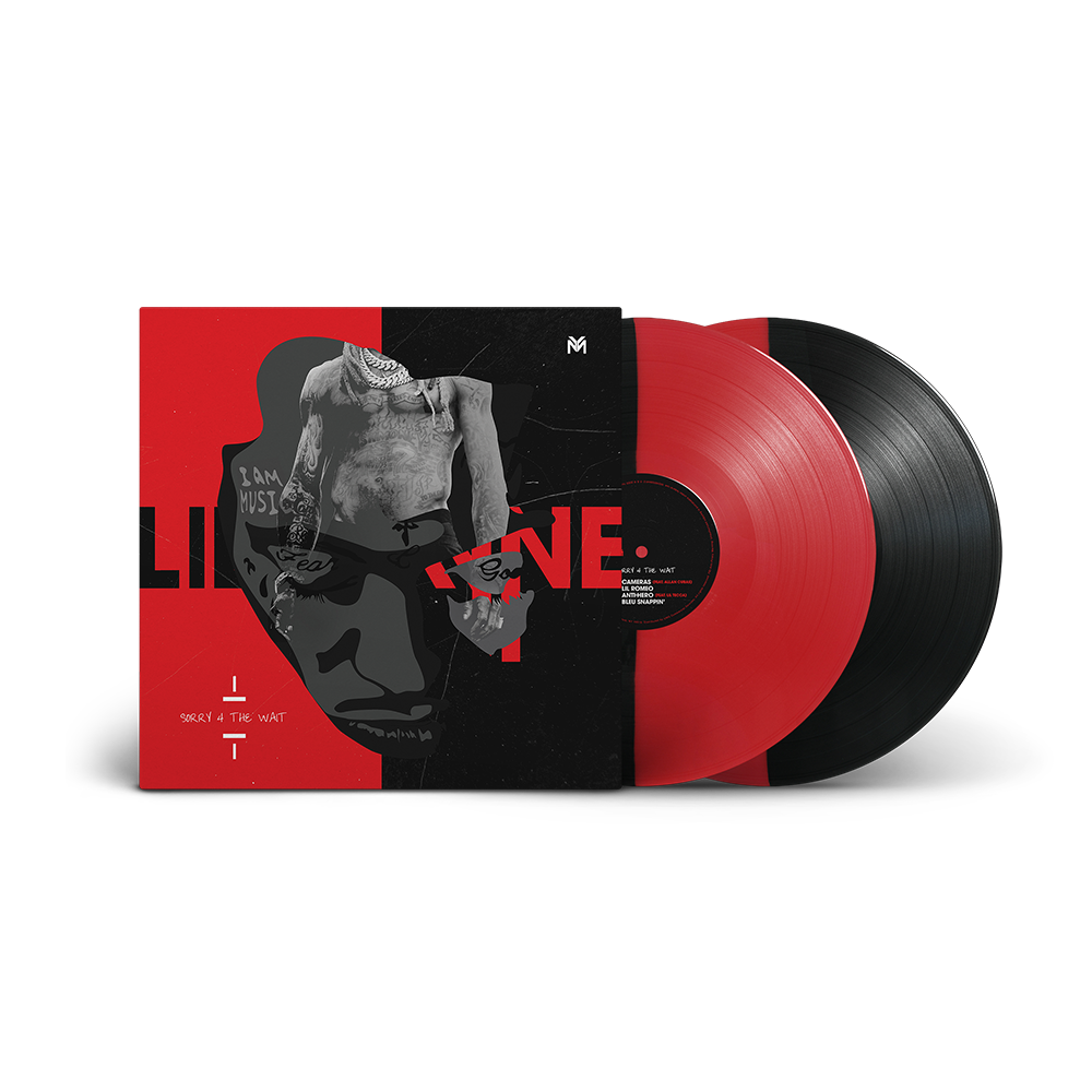 Lil Wayne - Sorry 4 The Wait 2LP Deluxe (Red & Black Split Vinyl)