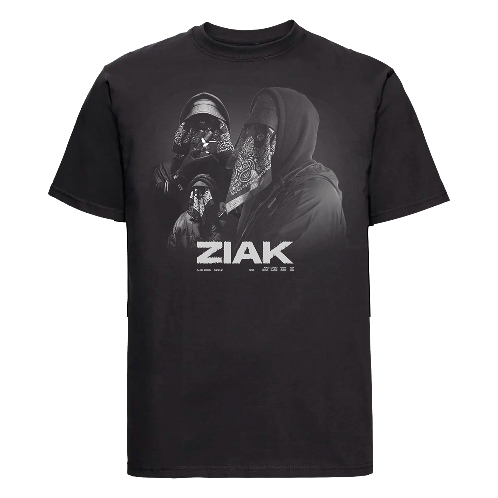 Ziak - Tee-shirt noir Akimbo Tour