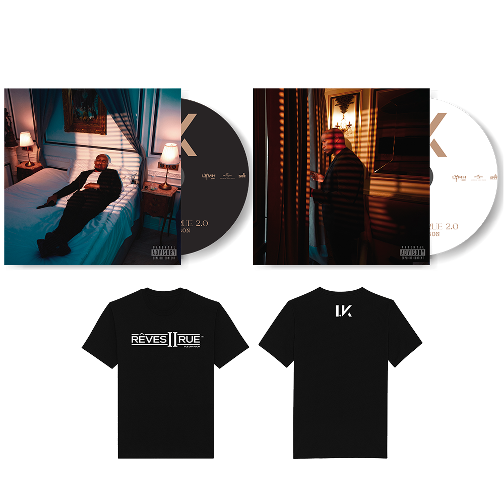 IK - Pack "Rêves II rue " + T-shirt noir