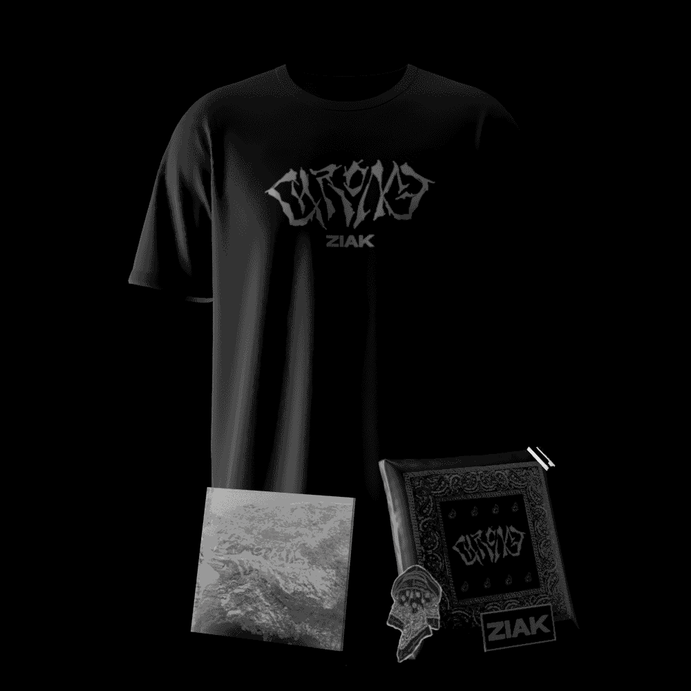 Ziak - Pack Album Chrome + Tee-Shirt + housse zippée + écussons thermocollants