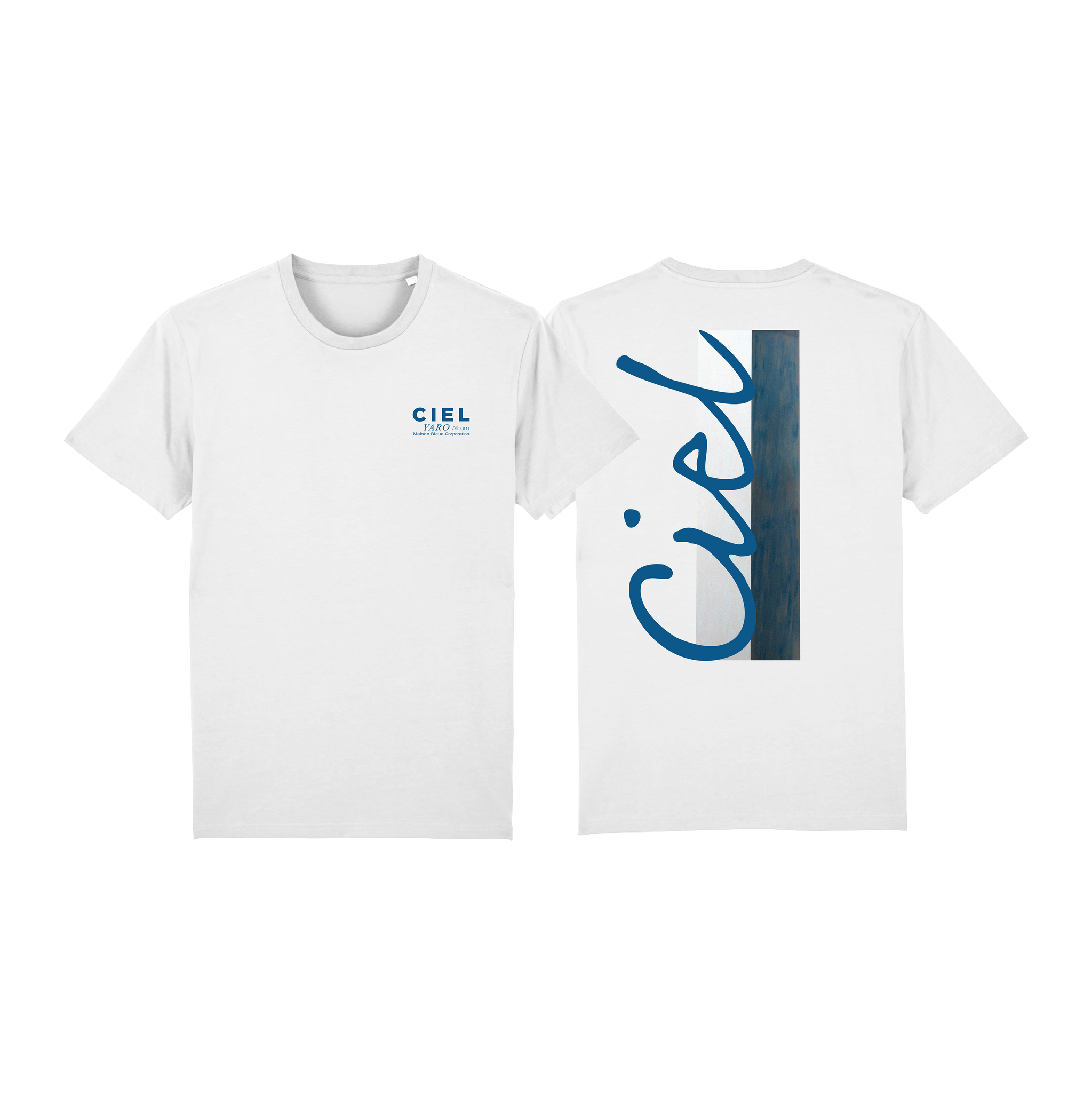 Yaro - Ciel - Pack CD Dédicacé + Tee-Shirt Blanc
