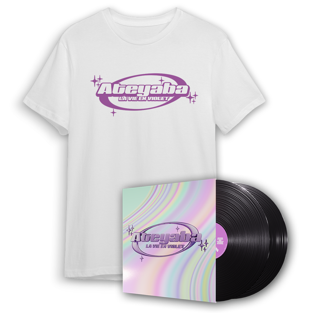 Ateyaba - Vinyle irisé + tee-shirt