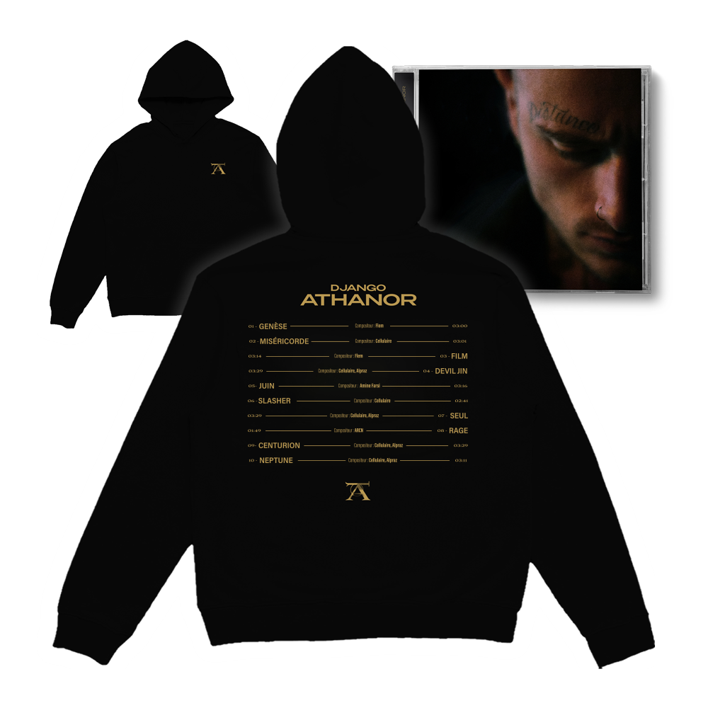 Django - Pack CD "Athanor" + Hoodie
