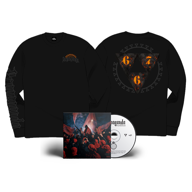 Norsacce Berlusconi - Pack Propaganda - CD + T-Shirt manches longues Version 2