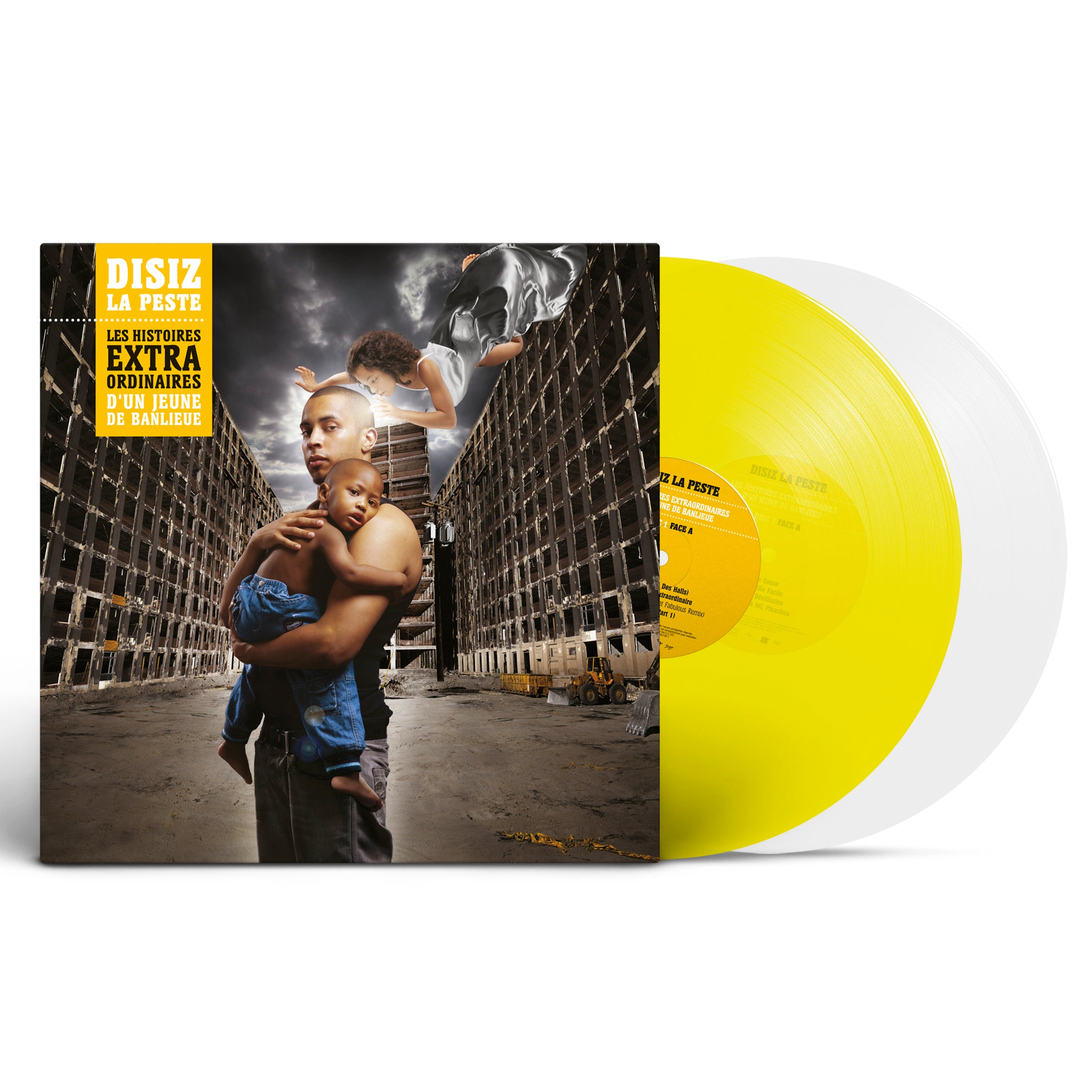 Disiz - Les histoires extraordinaires d'un jeune de banlieue - Double Vinyle Jaune & Blanc