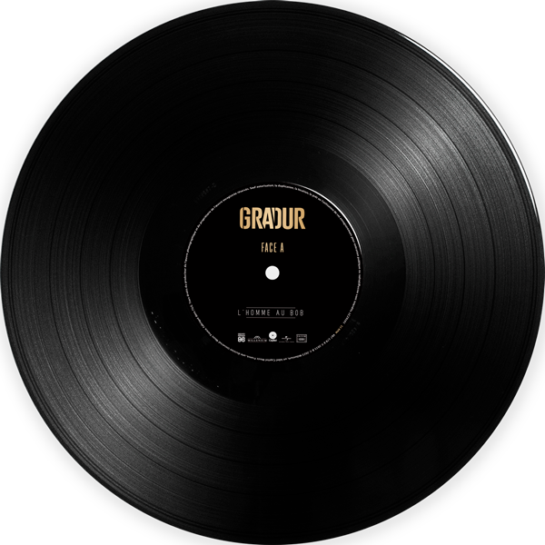 Gradur - L'homme Au Bob - Double Vinyle