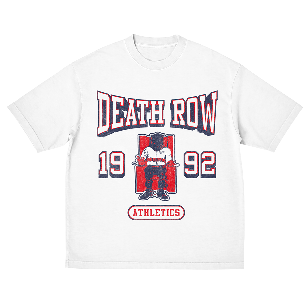 Death Row Athletics Tee White