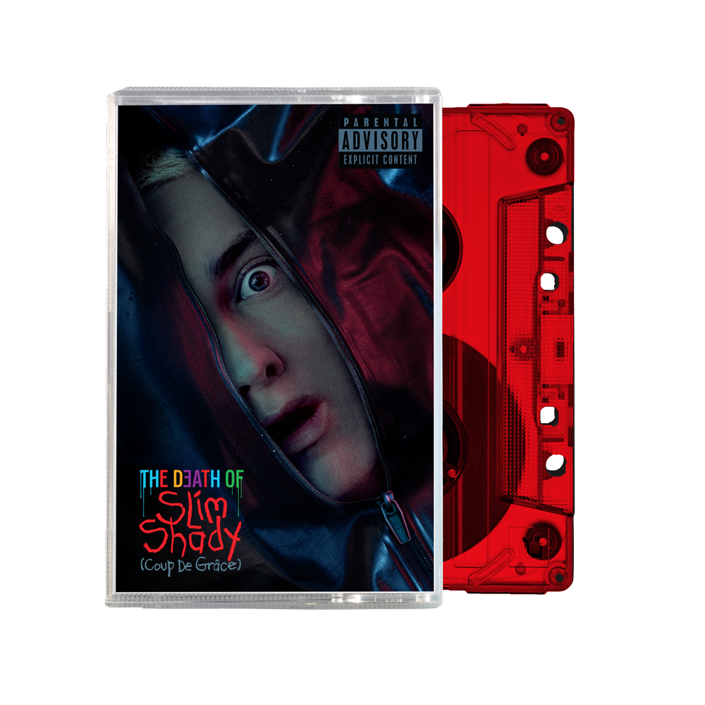 Eminem - The Death of Slim Shady (Coup de Grâce) - Cassette rouge transparente (Exclusivité D2C))