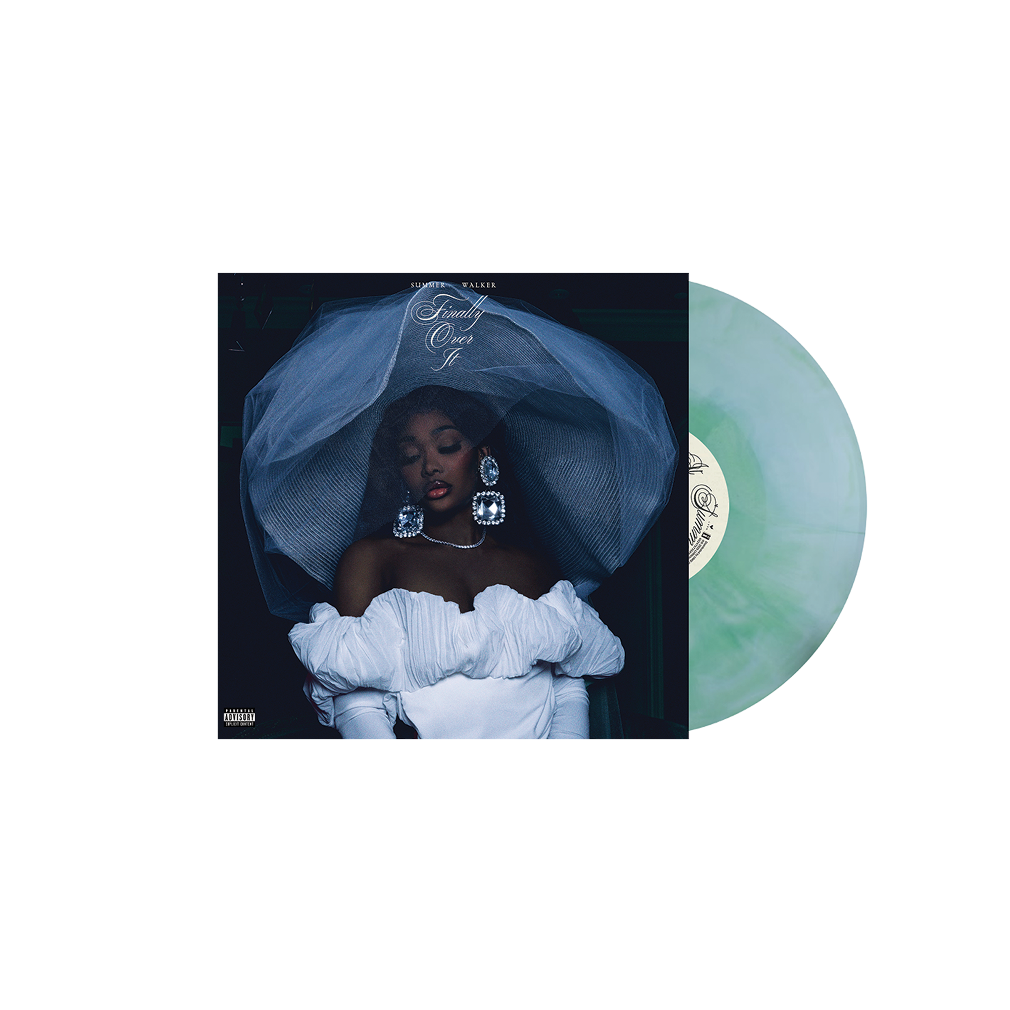 Summer Walker - Finally Over It: For Worse Edition ONLINE EXCLUSIVE GALAXY VINYL + Signed Art Card