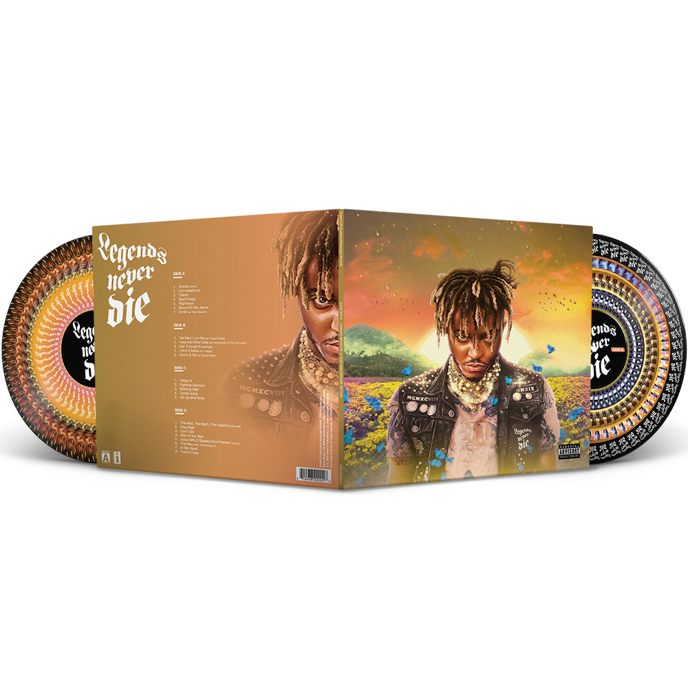 Juice WRLD - Legends Never Die (5 Year Anniversary) - Vinyle Zoetrope