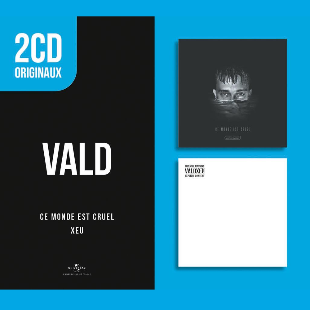 Vald - 2CD Originaux: Ce monde est cruel / Xeu - Double CD