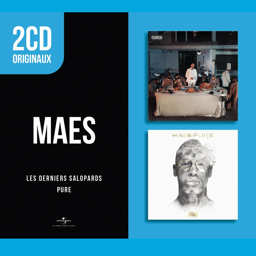 Maes - 2CD Originaux: Les derniers salopards / Pure - Double CD