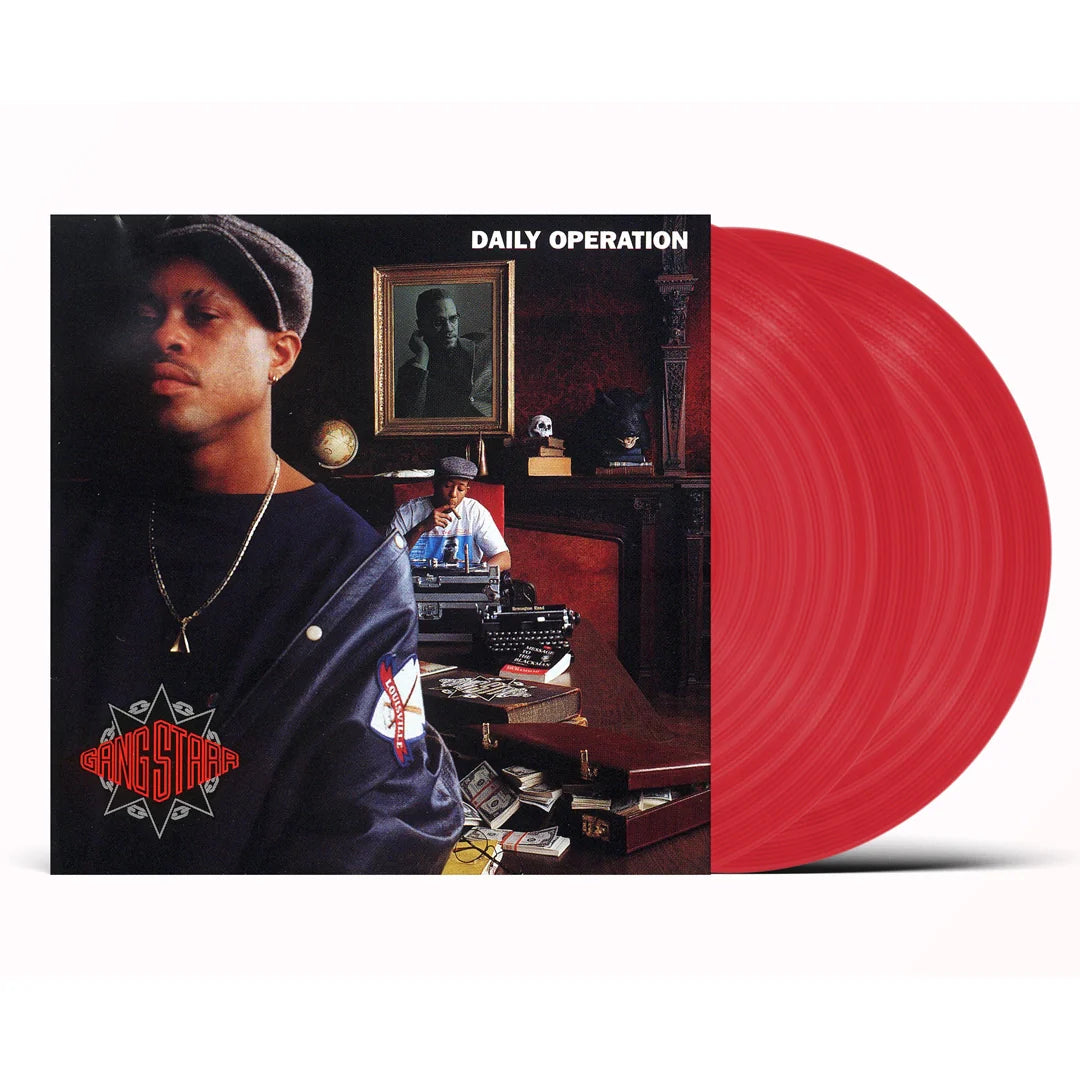Gang Starr - Daily Operation - Double vinyle rouge transparent