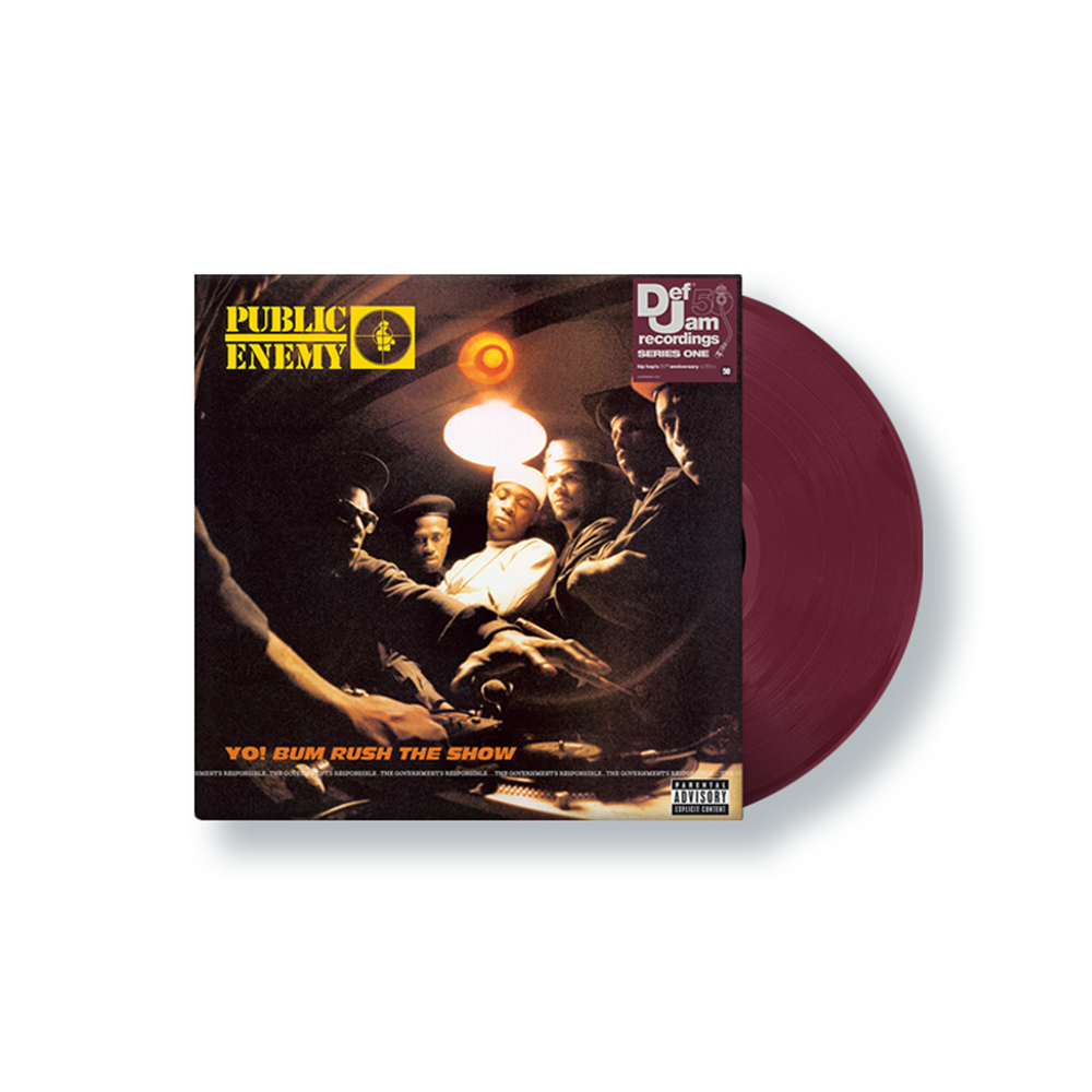 Public Enemy - Yo! Bum Rush the Show 40th - Vinyle Bordeaux