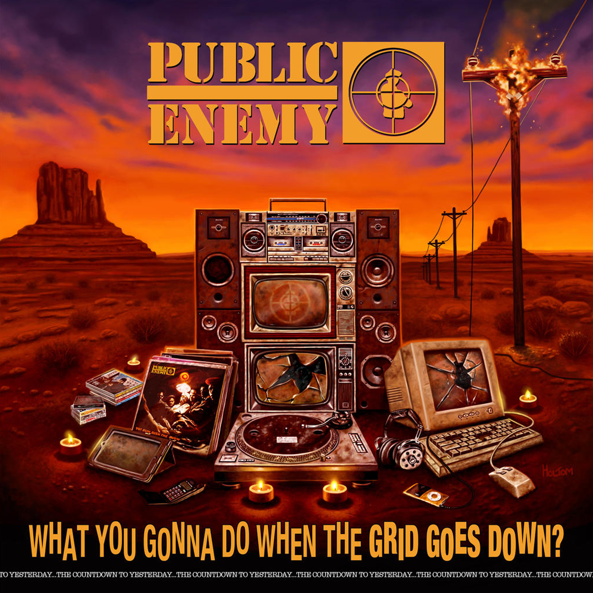 Public Enemy - What You Gonna Do When The Grid Goes Down? - CD
