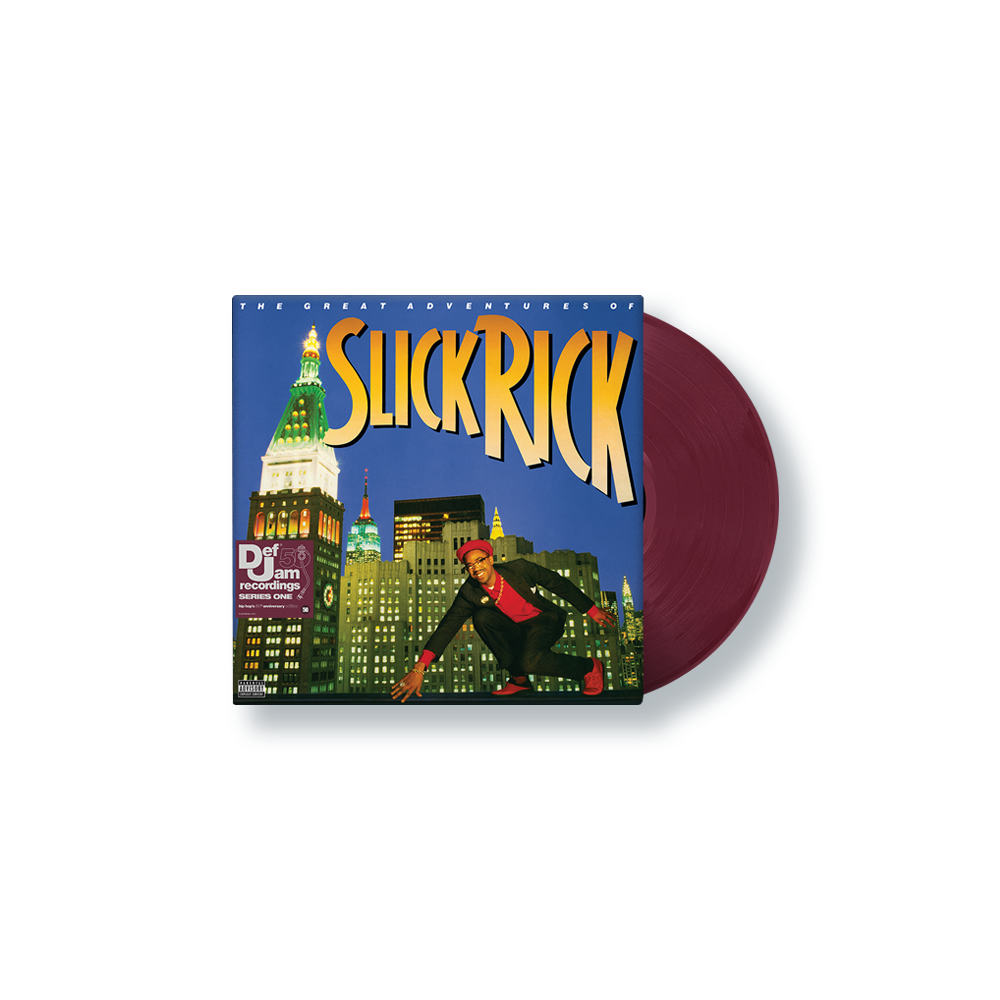 Slick Rick - The Great Adventures of Slick Rick - Vinyle Bordeaux