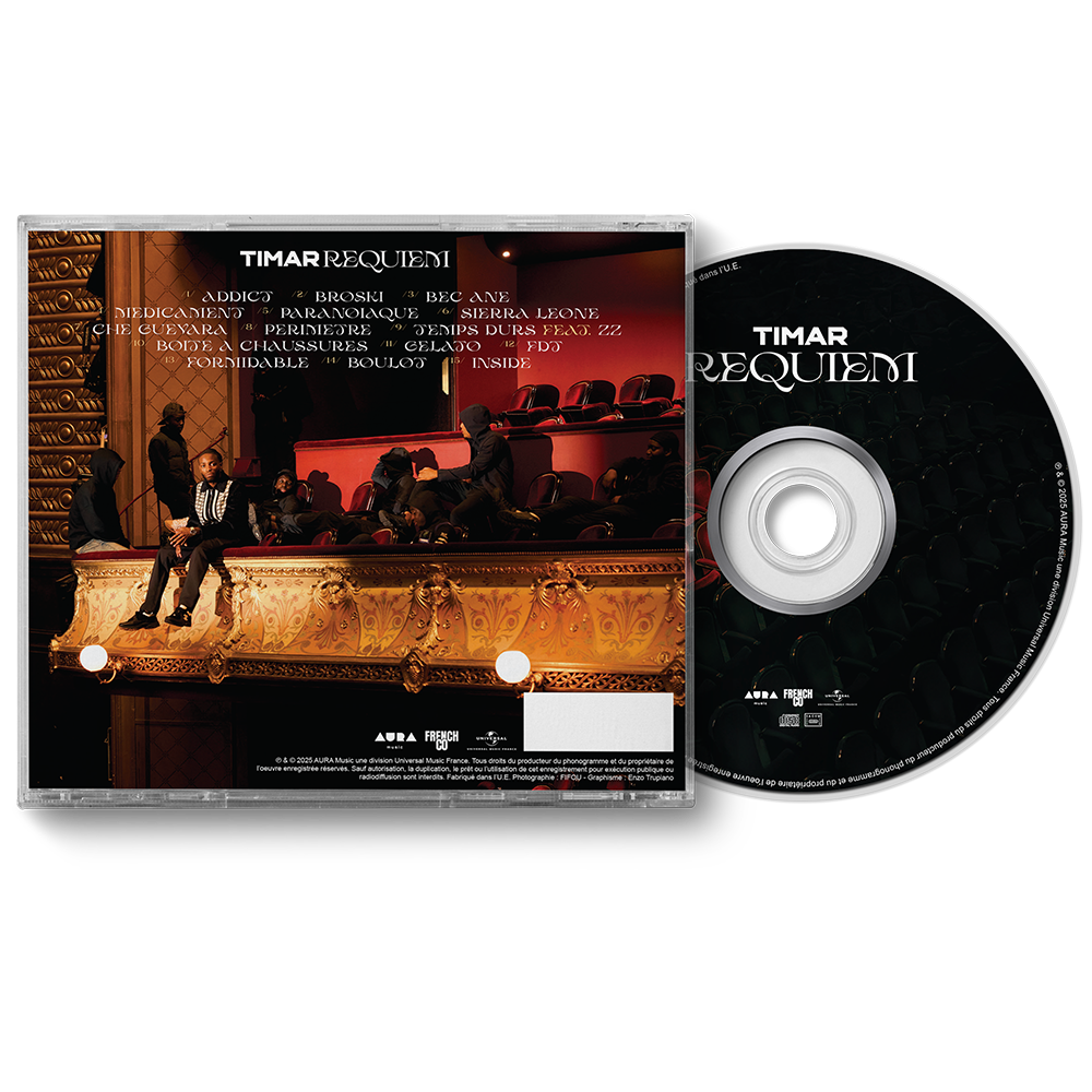 Timar - Requiem - CD Dédicacé