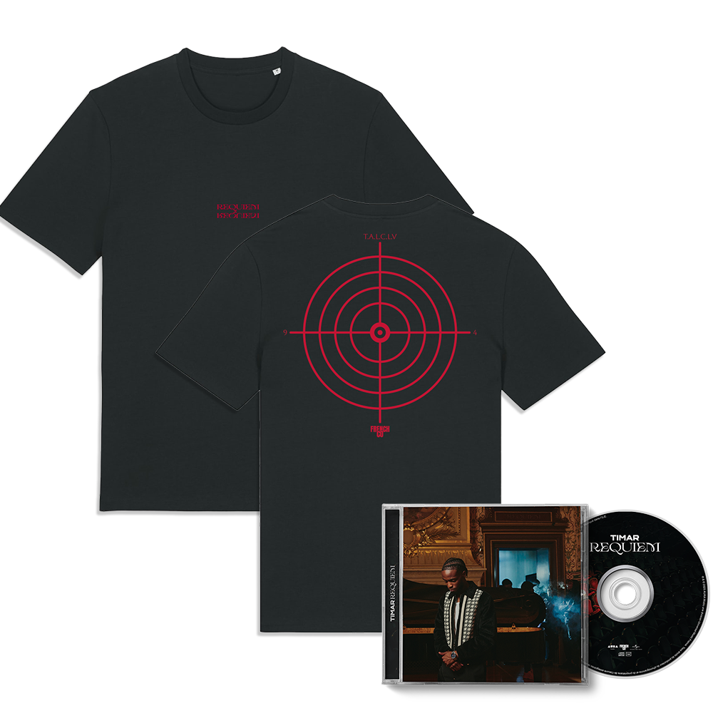 Timar - Pack CD Dédicacé + T-shirt Requiem.