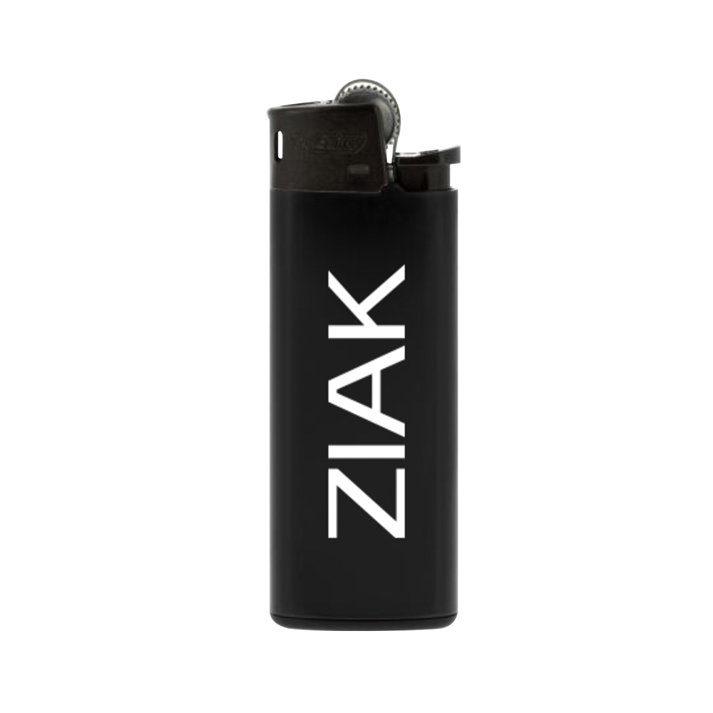 Ziak - Briquet noir Akimbo Tour