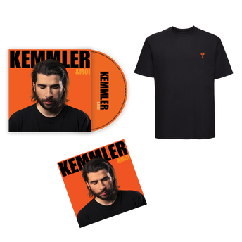 Kemmler -  Pack CD "&MOI" + T-shirt brodé + Carte dédicacée