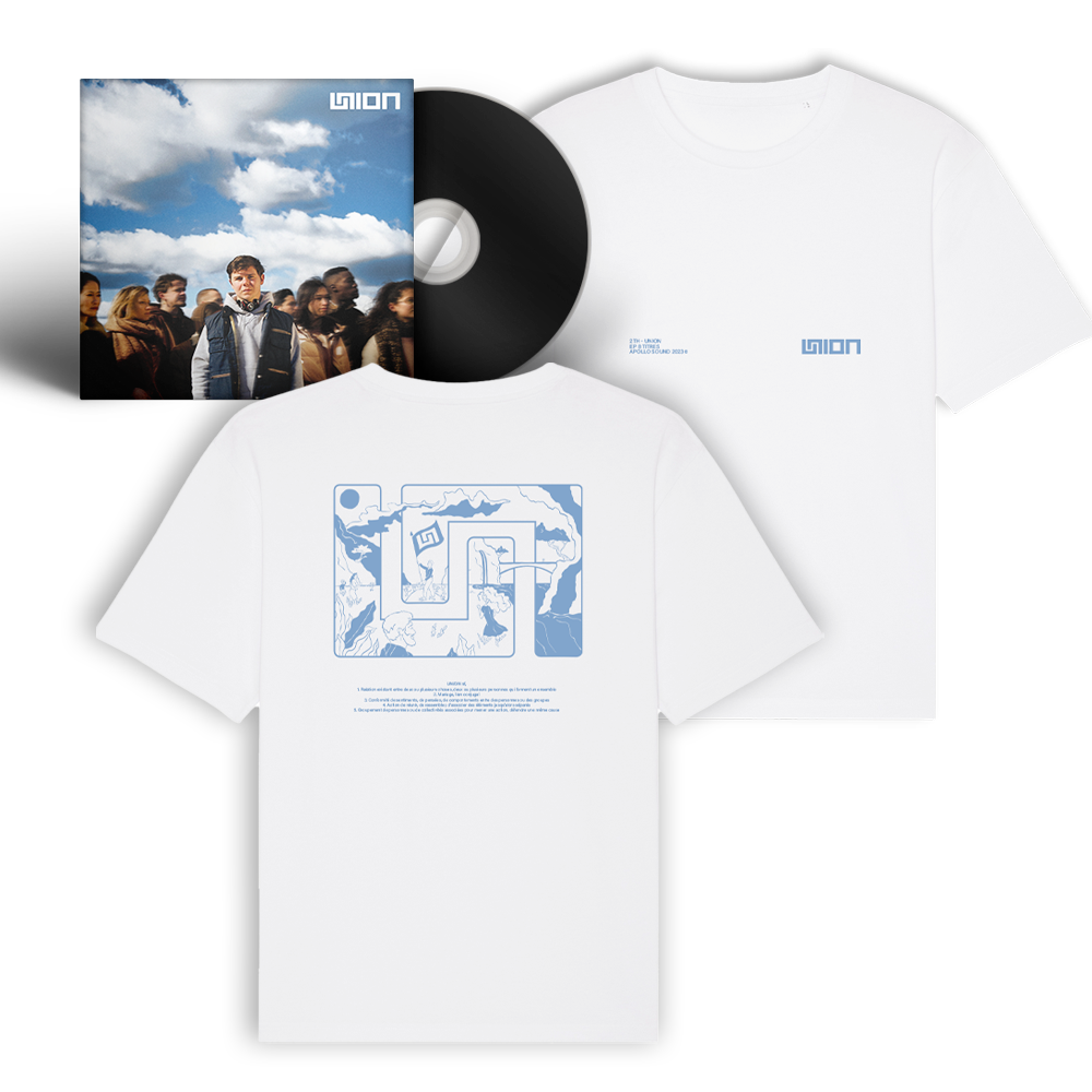 2TH - Pack CD dédicacé "Union" + Tee-shirt