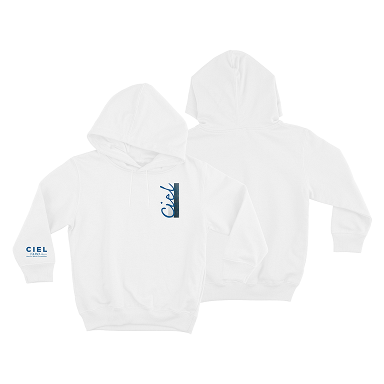 Yaro - Ciel - Hoodie Blanc