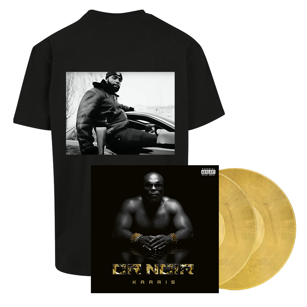 Kaaris - Or Noir - Pack Double Vinyle doré + Tee-shirt Zoo